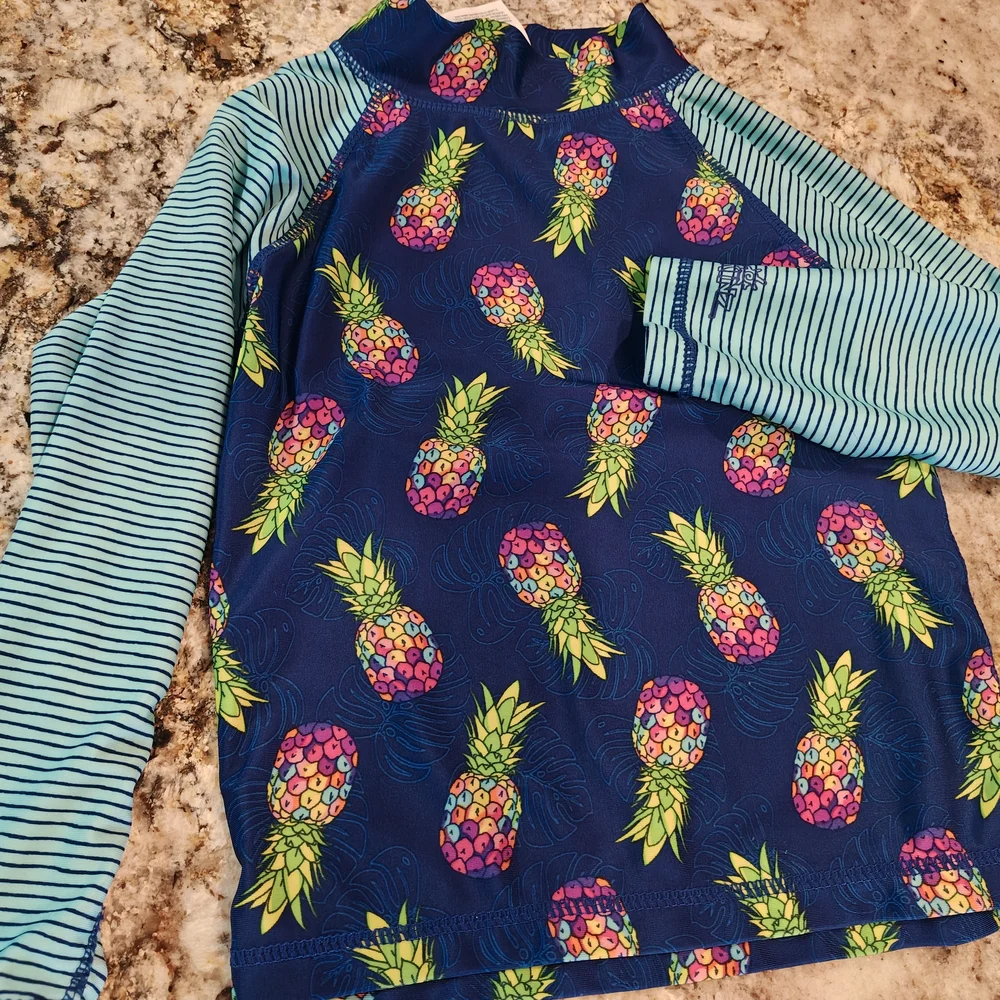UV Skinz UPF50+ PINEAPPLE SWIM 3PC - Picture 5 of 7